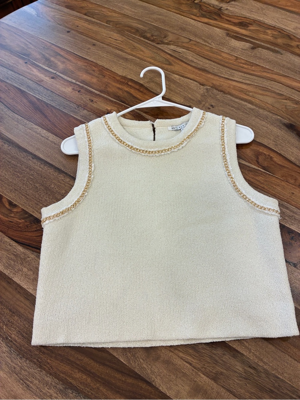 Endless Rose - Trim Detailed Knit Top